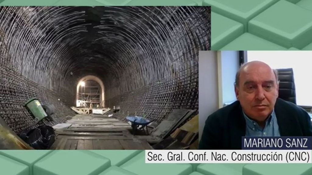 Mariano Sanz habla de la situación actual en construcción.