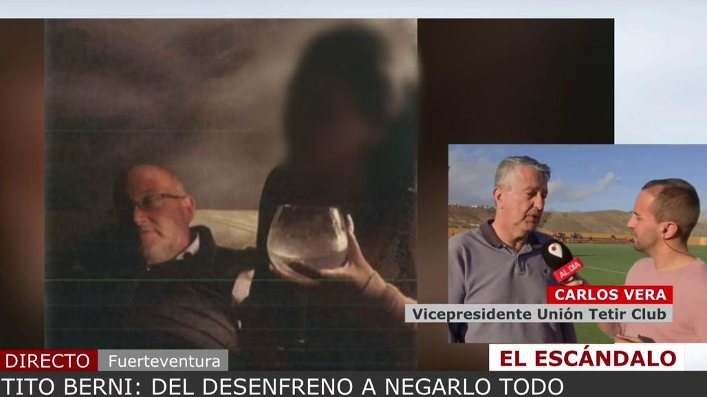 El vicepresidente del club de fútbol de Tito Berni: "Nunca sospechamos nada"