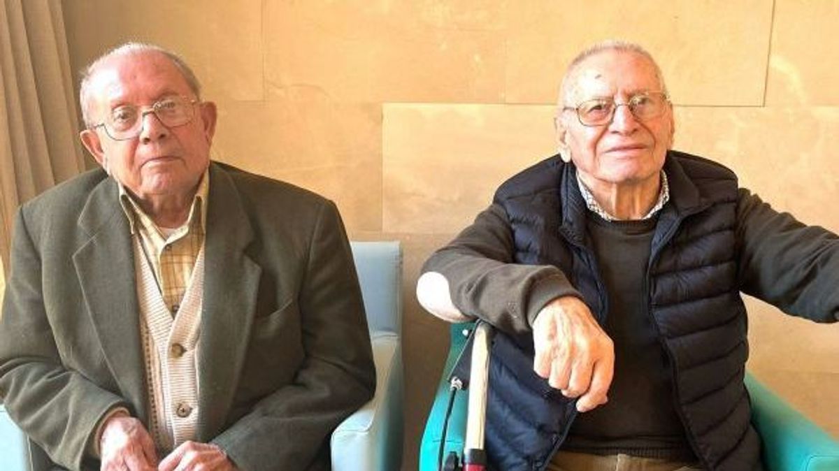 José y Antonio se reencuentran 75 años después