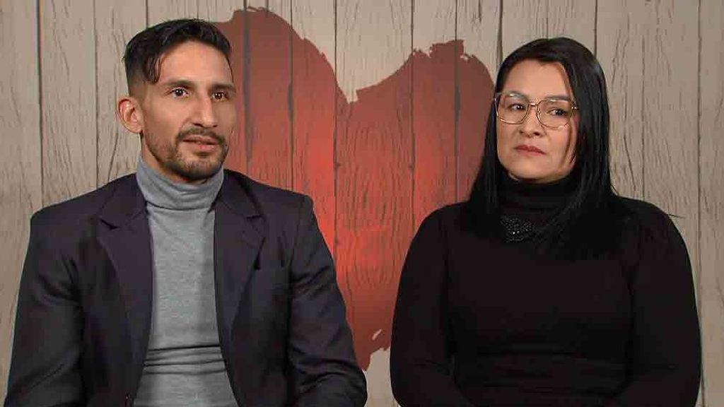 José y Lorena durante su cita en 'First Dates'