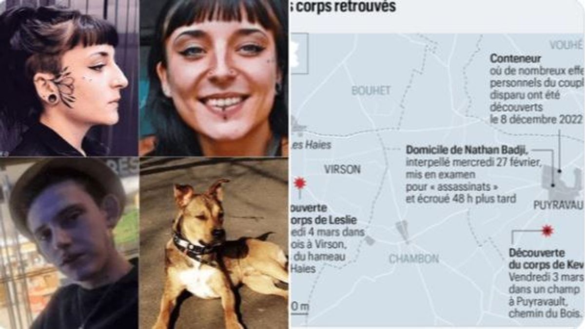 Hallan dos cadáveres en Francia: podrían ser la pareja desaparecida en noviembre