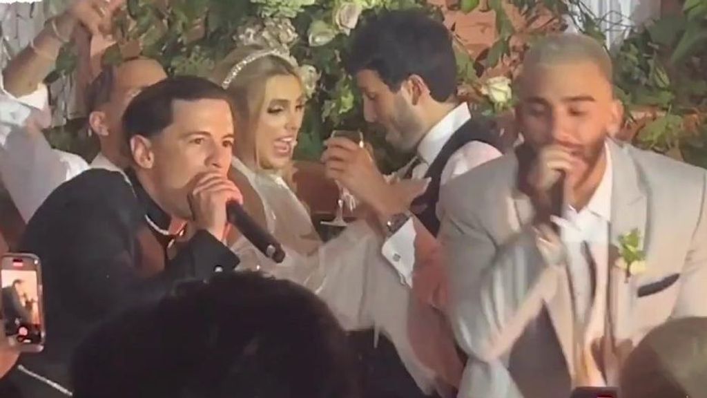 El fiestón d ela boda de Lele Pons