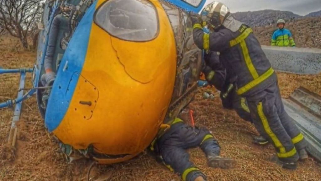 El piloto de helicóptero de DGT accidentado da positivo en drogas
