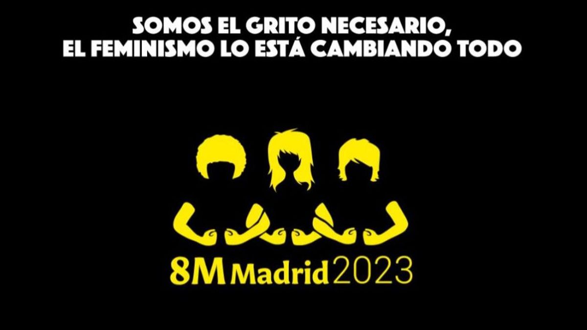Imagen del manifiesto de la Comisión 8M del Movimiento Feminista de Madrid: