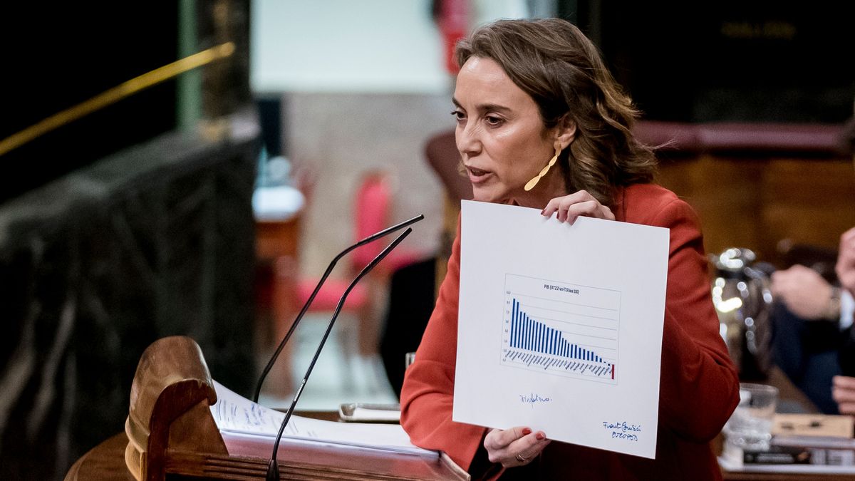 La secretaria general del PP, Cuca Gamarra