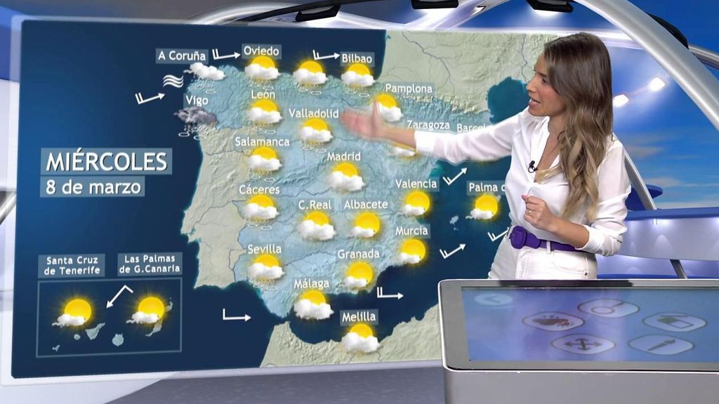 Las lluvias se van a extender por España el miércoles