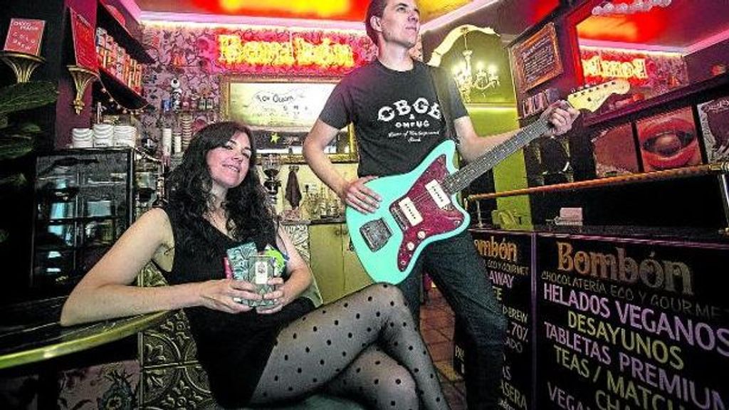Lúa y Carlos del Amo, en Bombón
