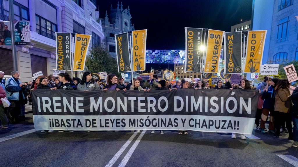 Marcha del Movimiento Feminista de Madrid el pasado 25 de noviembre