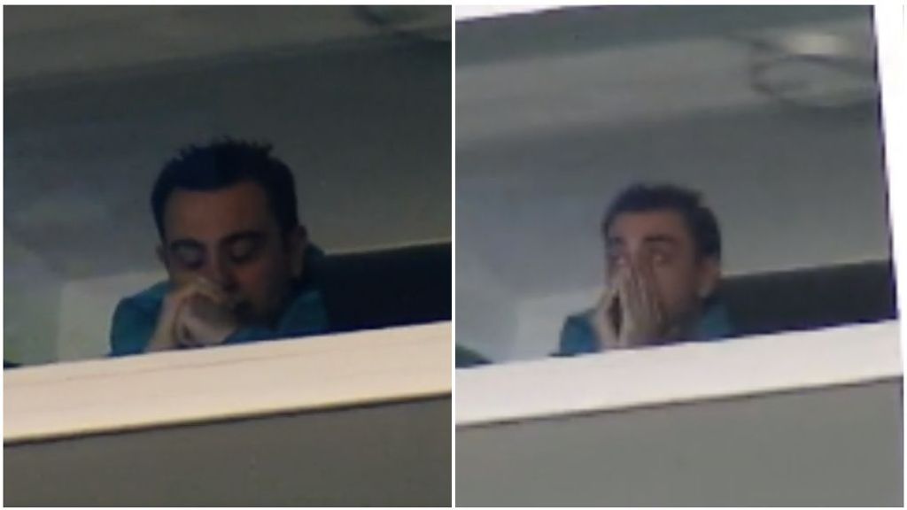 Xavi se desesperó con el penalti de Ferran Torres: de santiguarse, a taparse la cara