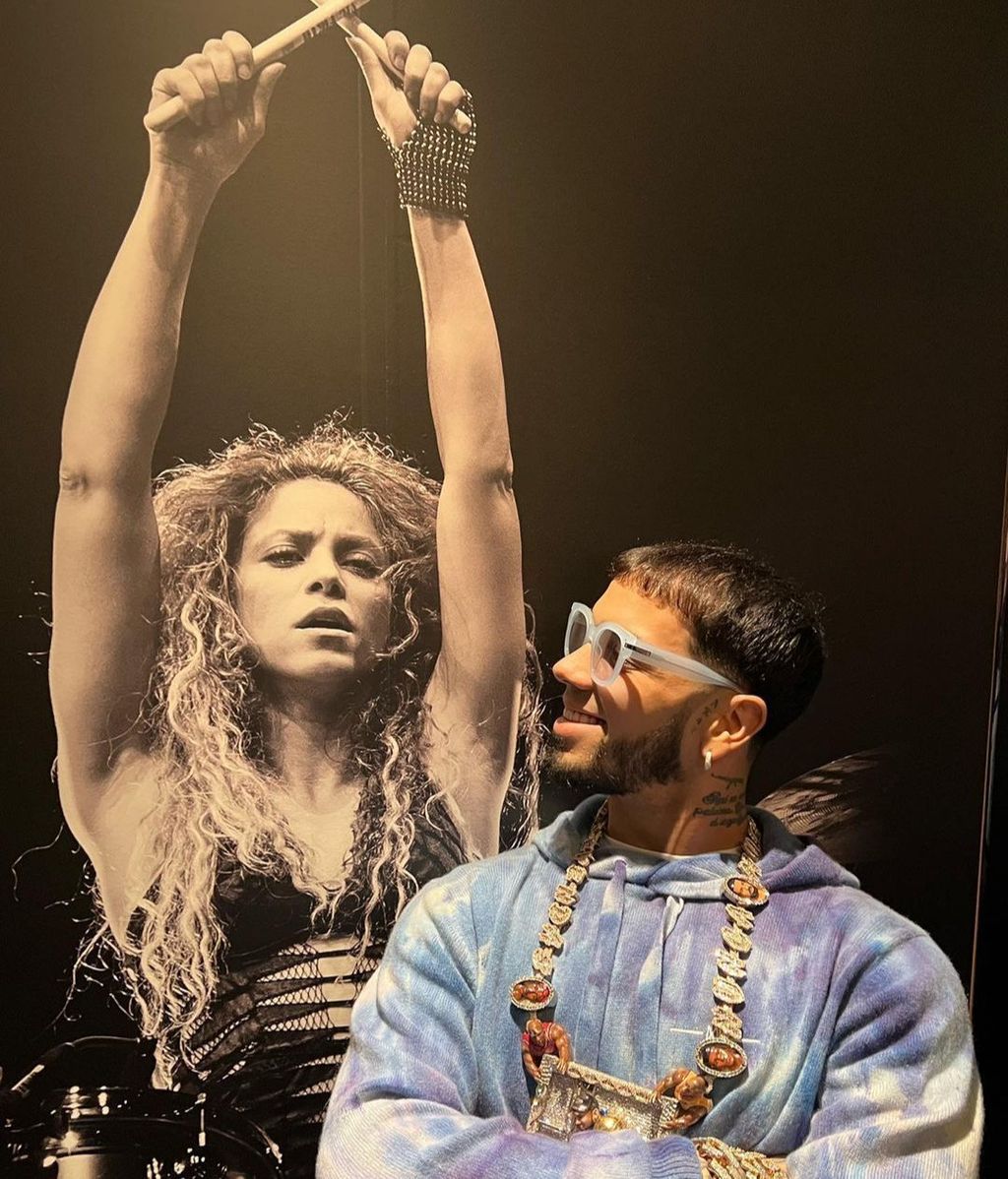 Anuel AA con "Shakira"