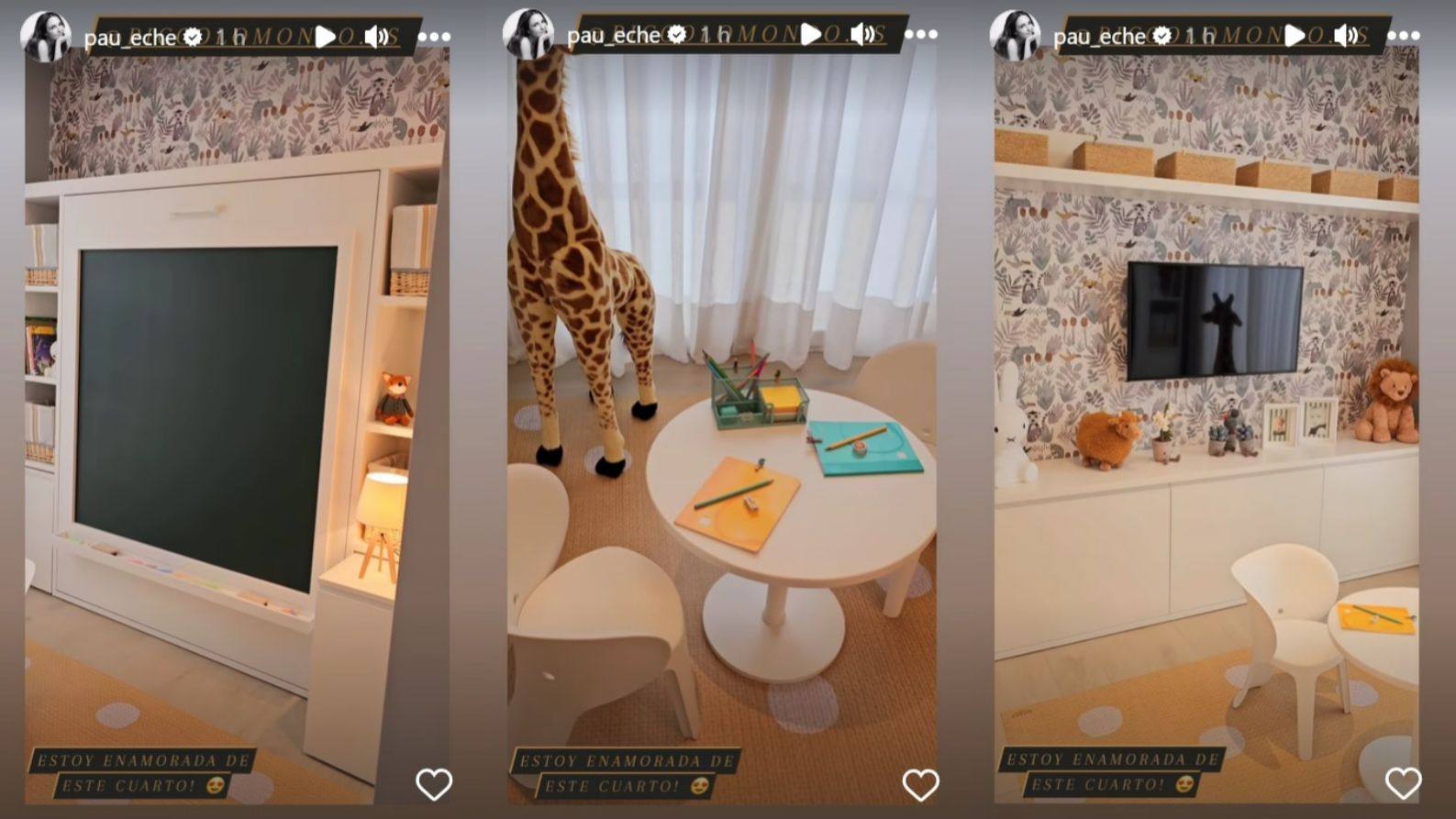 Así es el cuarto de juegos de Miki