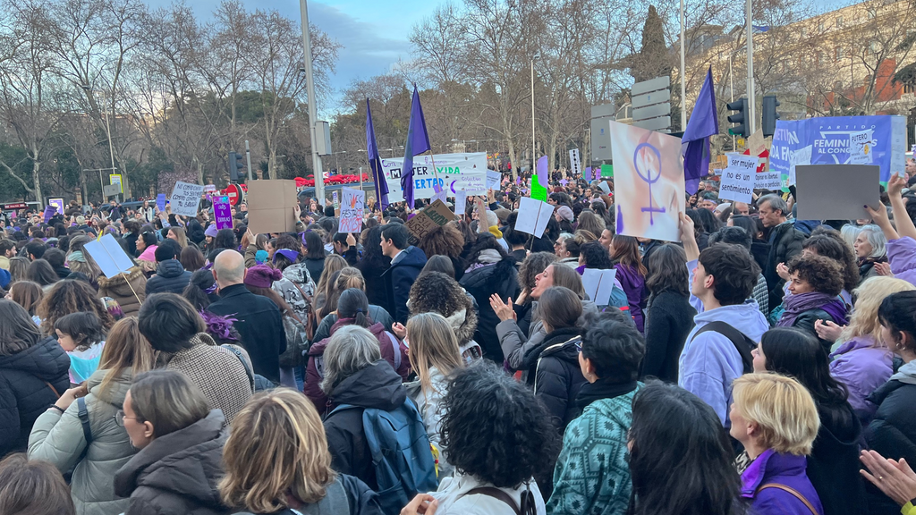 La educación ha de ser clave en el futuro del feminismo, según las manifestantes entrevistadas