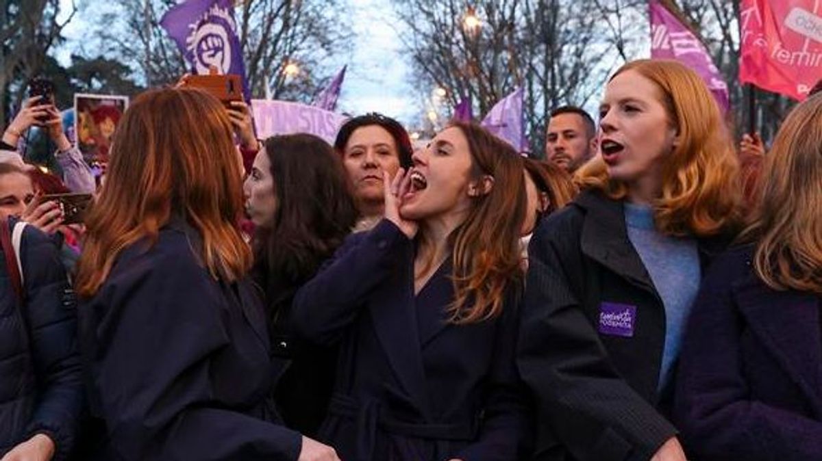 Las manifestaciones del 8-M quedan empañadas por la fractura del feminismo en algunas ciudades de España