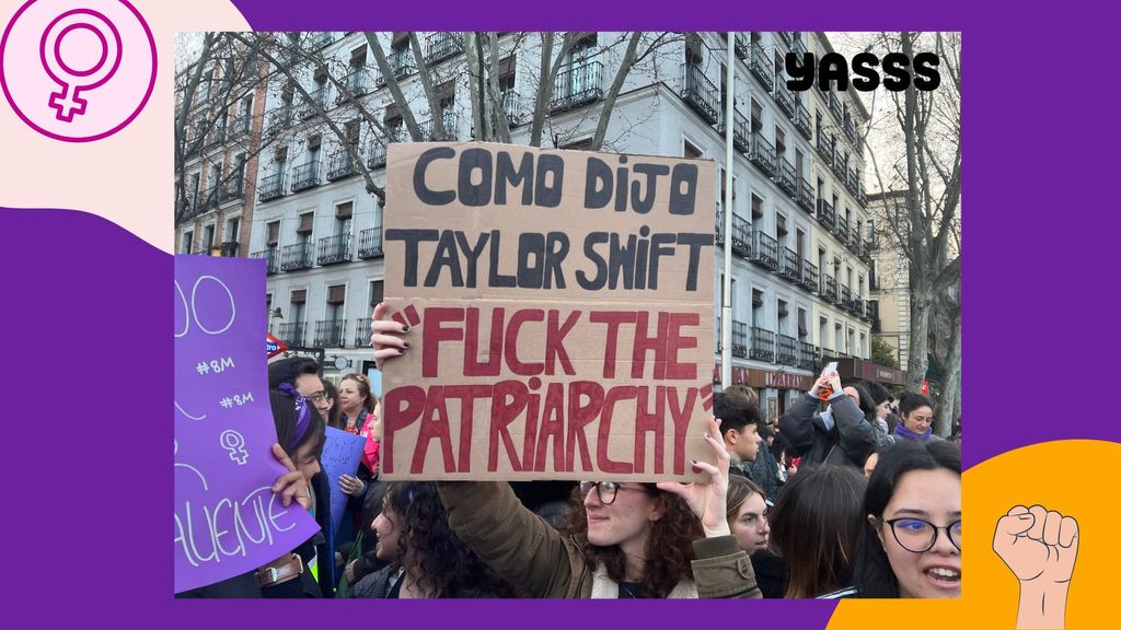 Los lemas de las pancartas del 8M