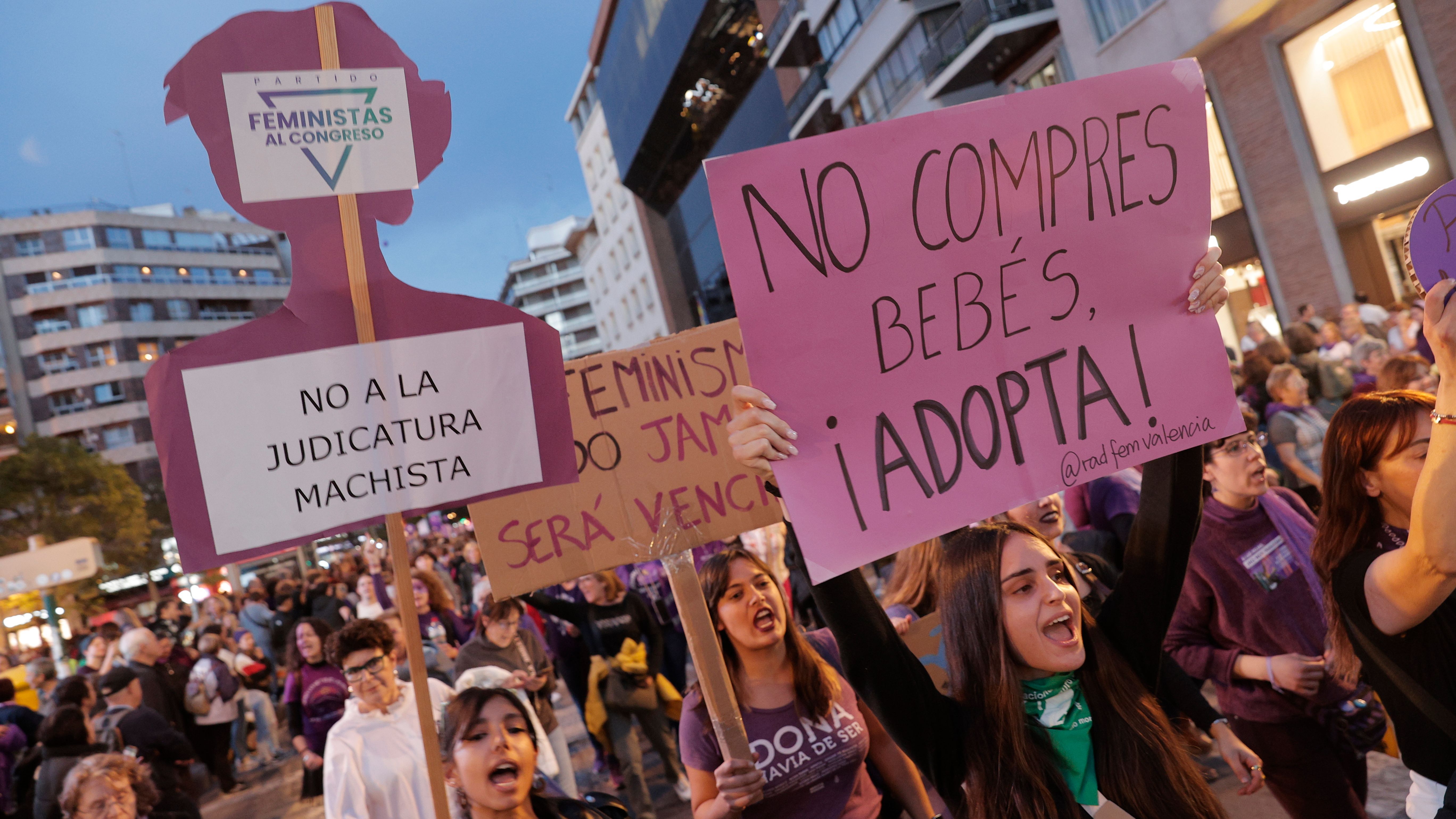 MANIFESTACIÓN EN VALENCIA