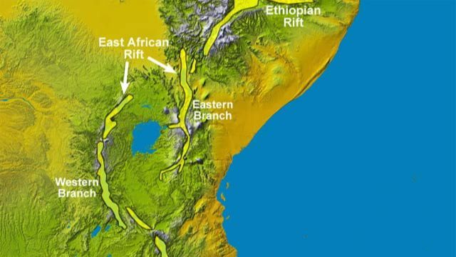 Placas África oriental