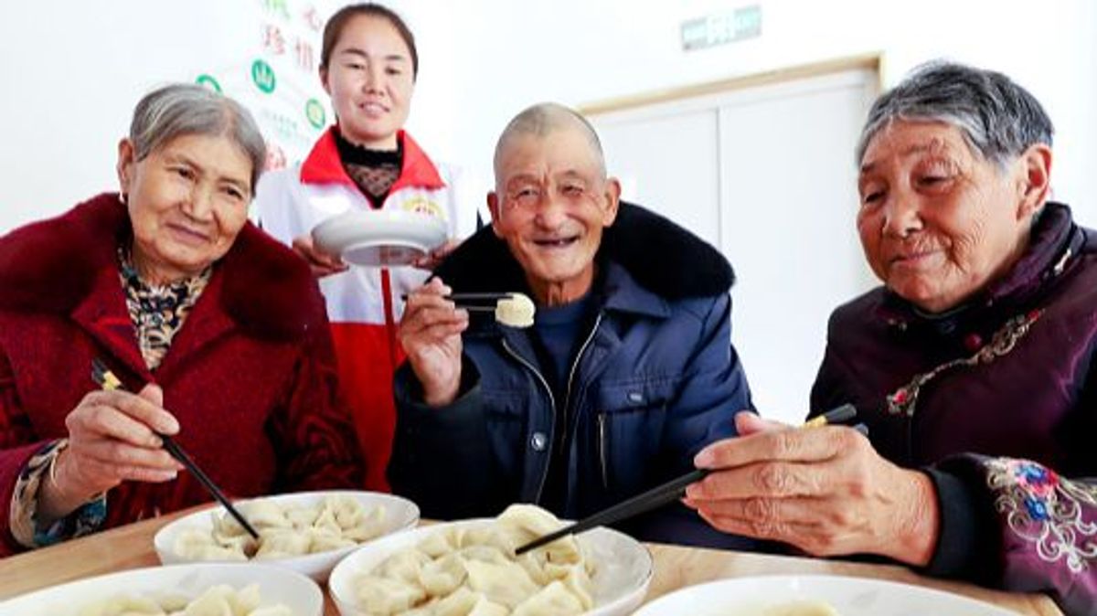 Ciudadanos chinos mayores