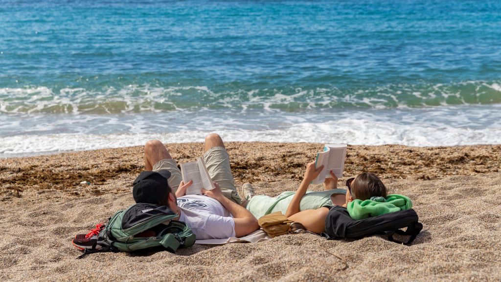 Día de playa en Cartagena en pleno mes de marzo