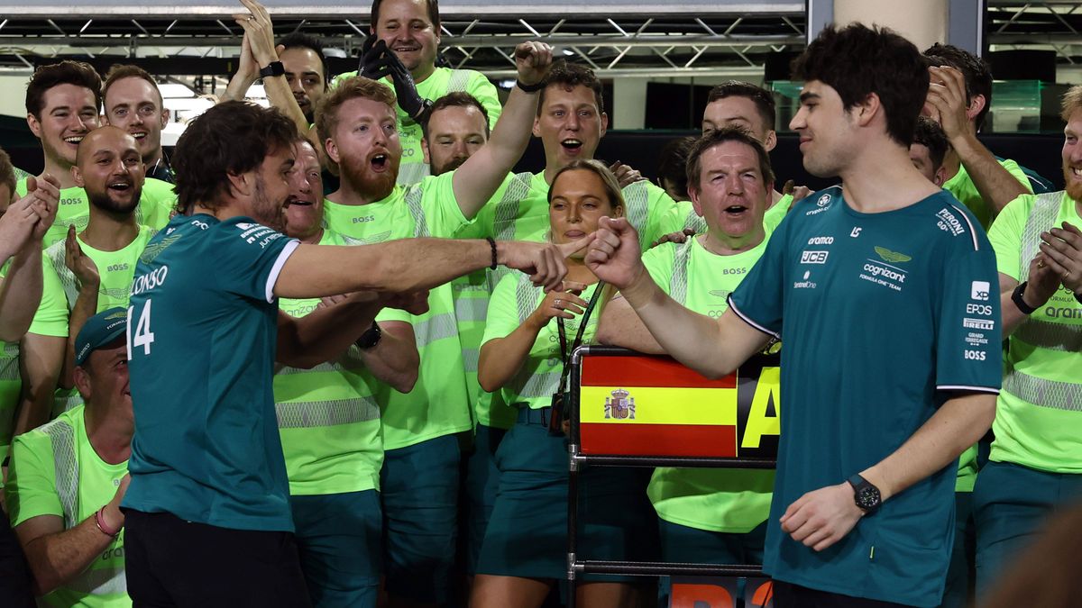 Lawrence Stroll, entusiasmado con el podio de Alonso: promete más inversión para Aston Martin Lawrence Stroll, entusiasmado con el podio de Alonso: promete más inversión para Aston Martin
