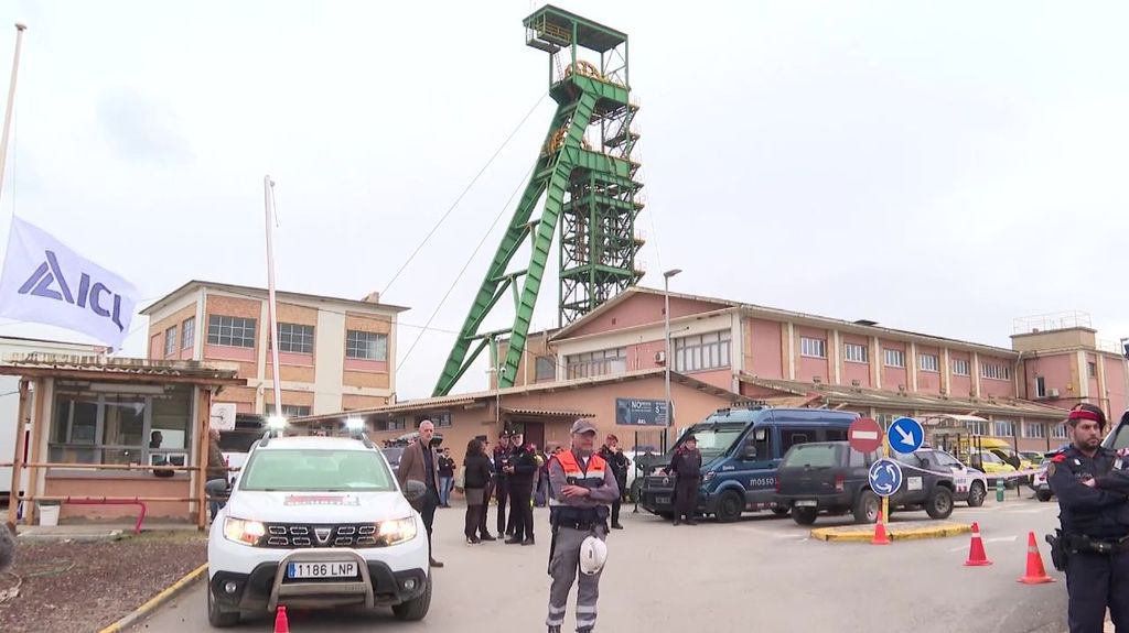 Tres muertos en un accidente en la mina de potasa de Súria, en Barcelona