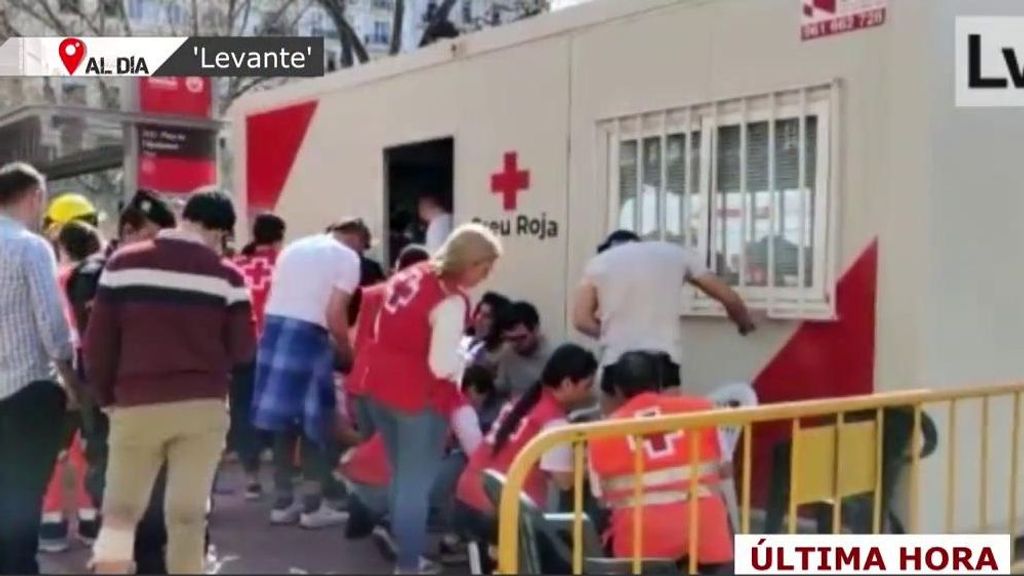 Terror en la mascletá de Valencia: 21 heridos, dos de ellos muy graves