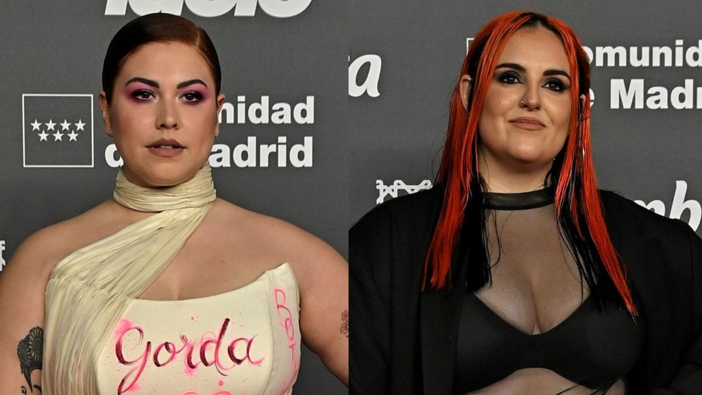 Mara Jiménez y Andrea Compton en los Premios Ídolo