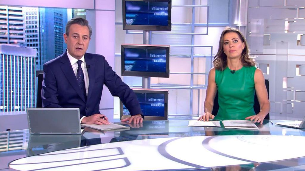 Con Ángeles Blanco y José Ribagorda Informativos Telecinco 2023 Mediodía 11/03/2023