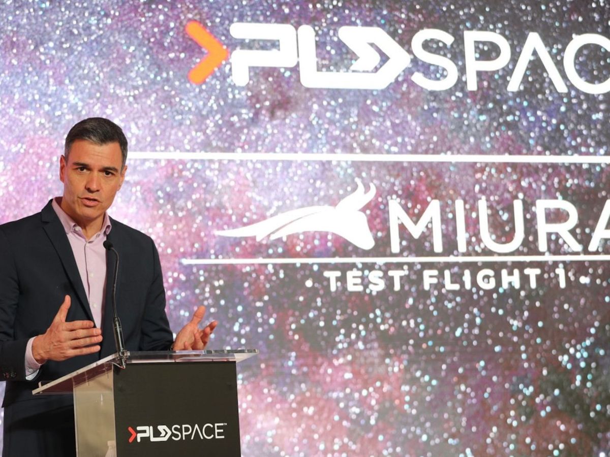 Sánchez llama en la presentación del cohete 'Miura 1' a 