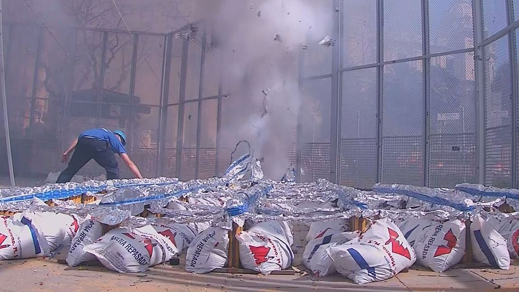 Fallas 2023: mascletá dominical del 12 de marzo en Valencia