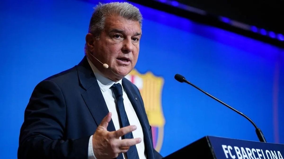 EuropaPress 4976715 presidente fc barcelona joan laporta rueda prensa EuropaPress 4976715 presidente fc barcelona joan laporta rueda prensa