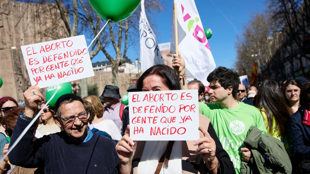 23.000 personas marchan en Madrid a favor de la vida y contra la “cultura de la muerte"