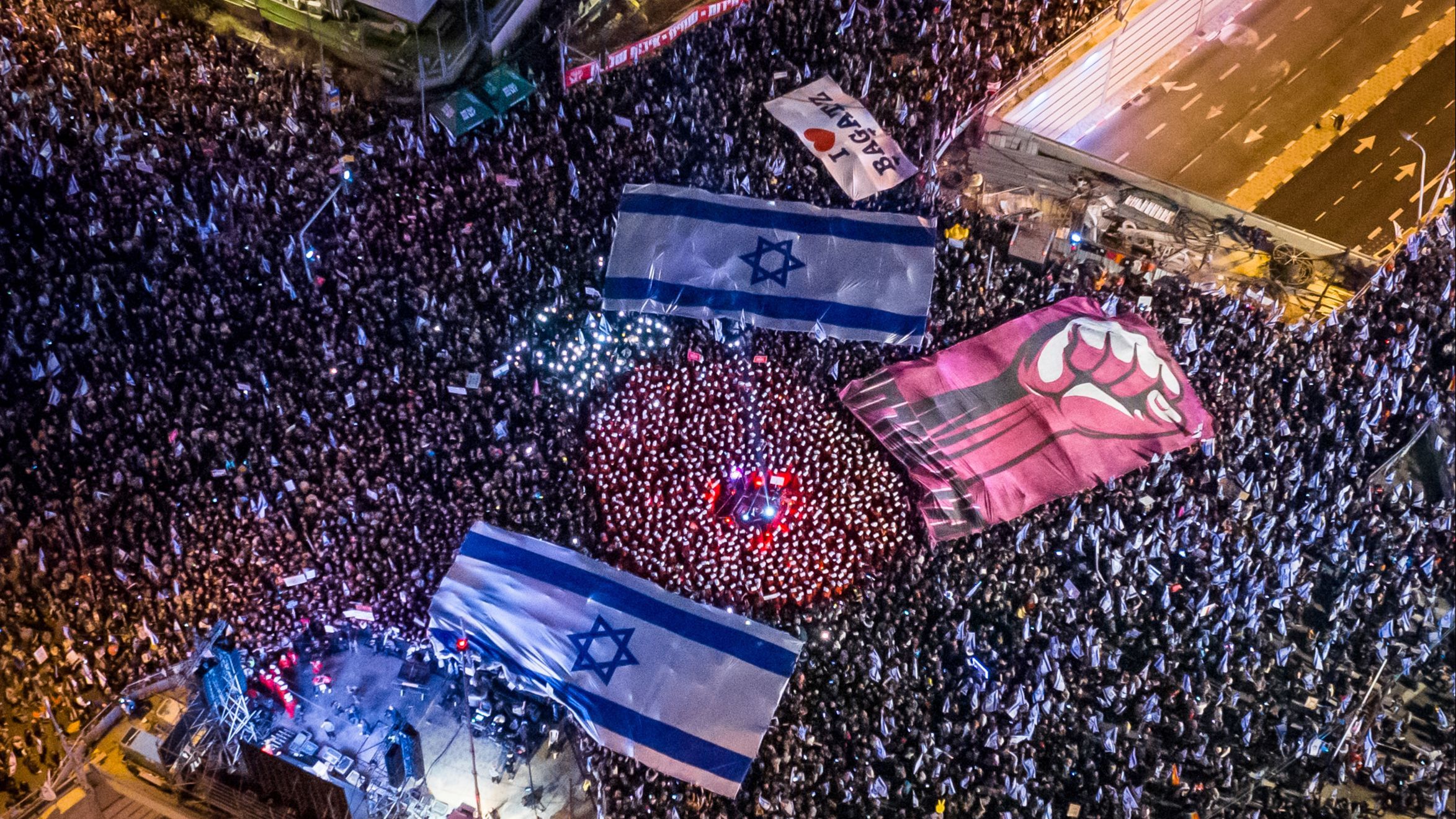Nueva y masiva protesta en Israel contra la reforma del poder judicial del gobierno ultraderechista