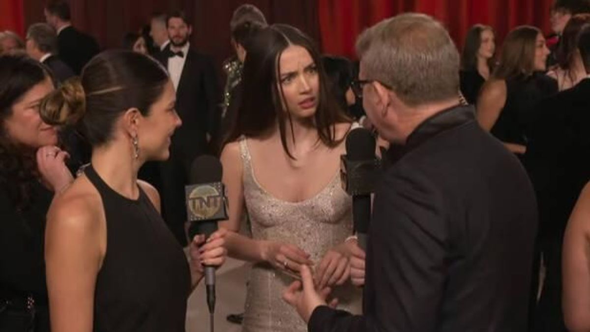 Ana de Armas' unpleasant interview question at the 2023 Oscars