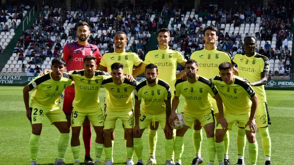 El AD Ceuta FC en una imagen publicada en las redes sociales