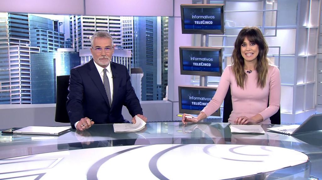 Con David Cantero e Isabel Jiménez Informativos Telecinco 2023 Mediodía 13/03/2023