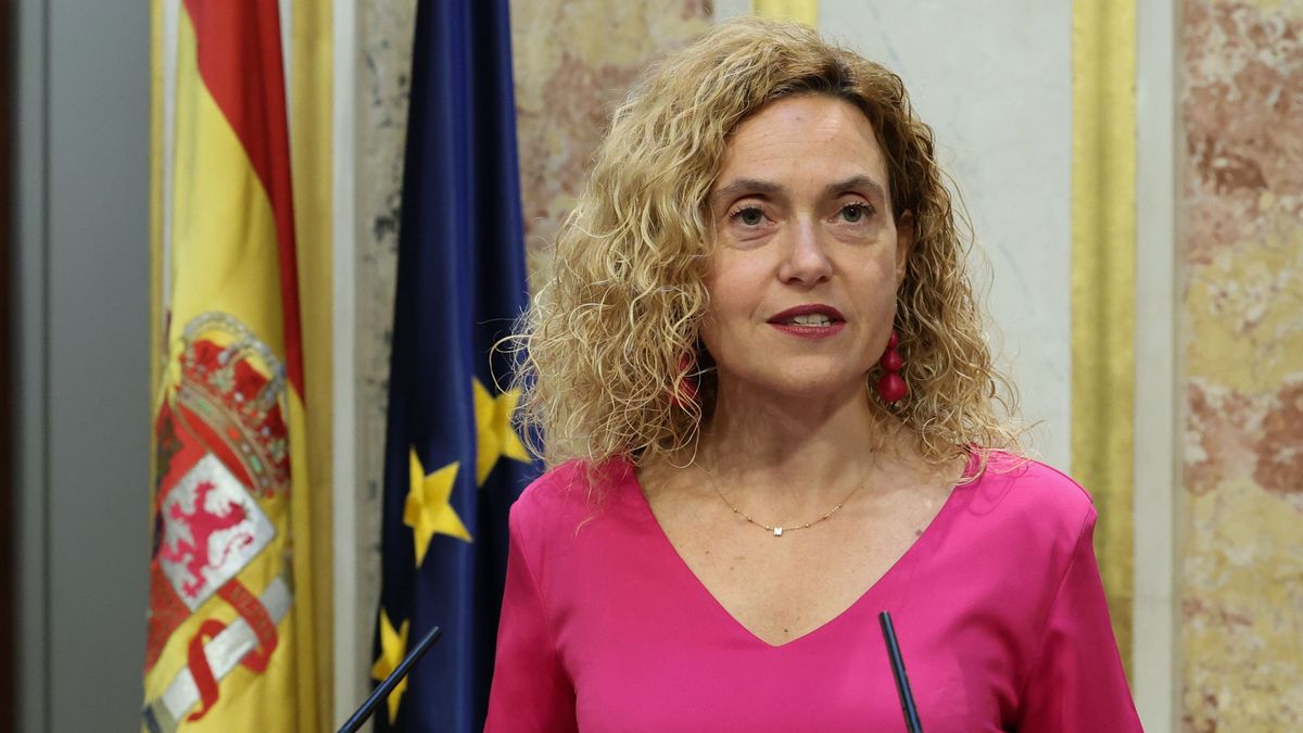 La presidenta del Congreso, Meritxell Batet, anuncia la fecha del debate de la moción de censura