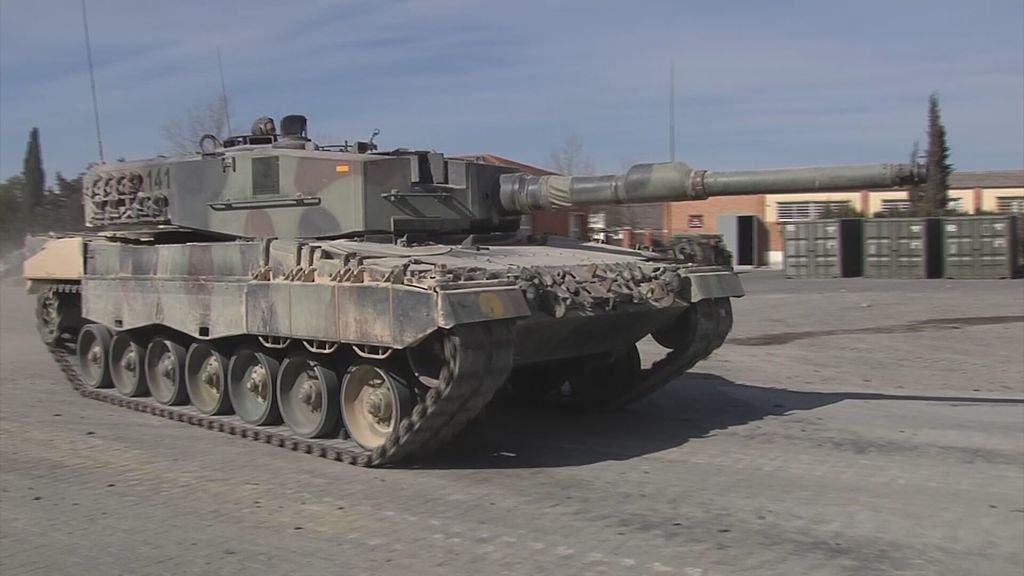 55 militares ucranianos finalizan su formación con los Leopard en Zaragoza