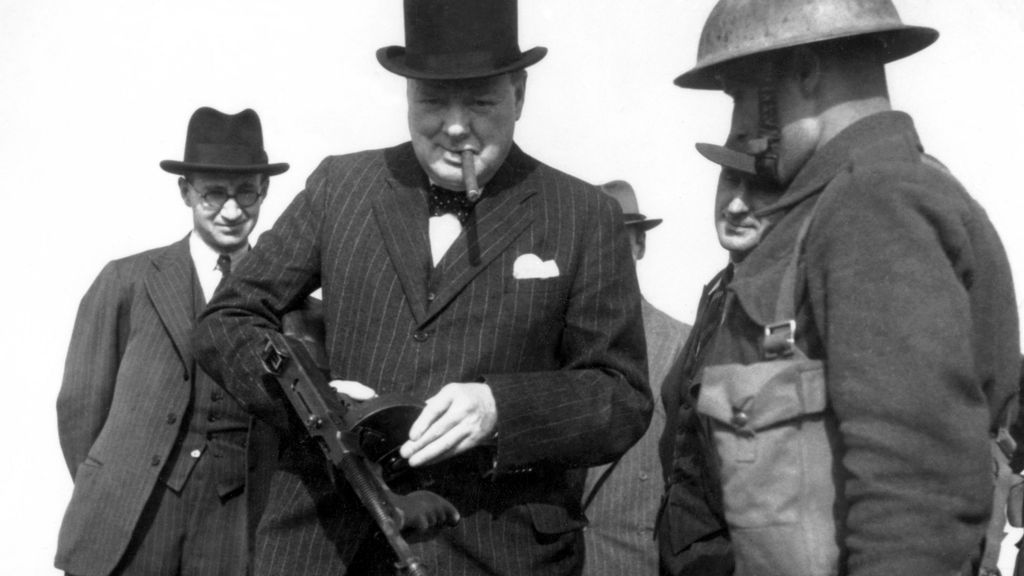 Winston Churchill en 1940