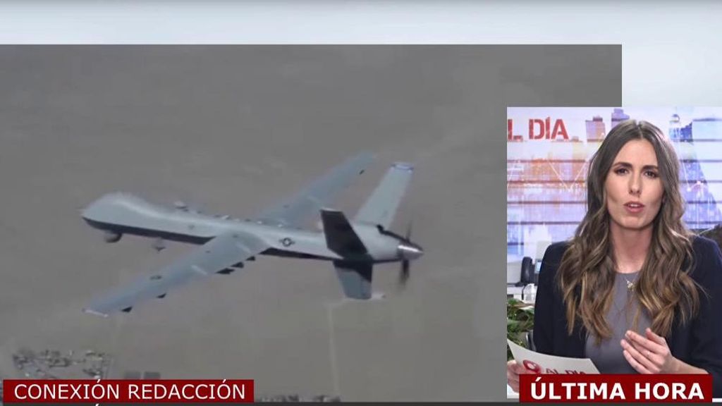 Un avión de combate ruso choca contra un dron estadounidense en el Mar Negro