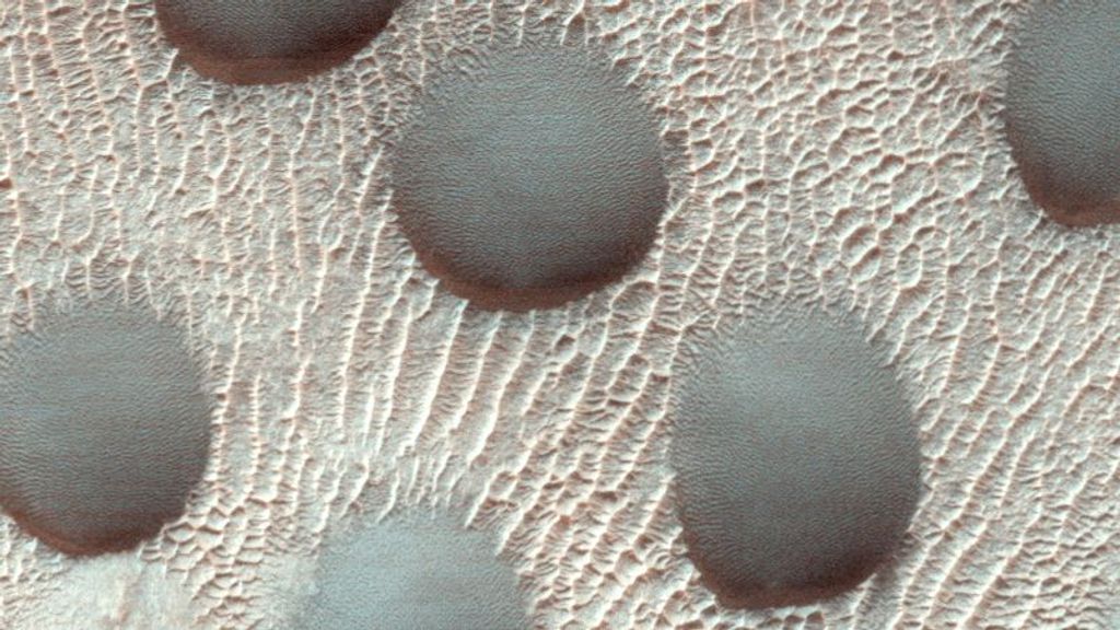 Escarcha en Marte