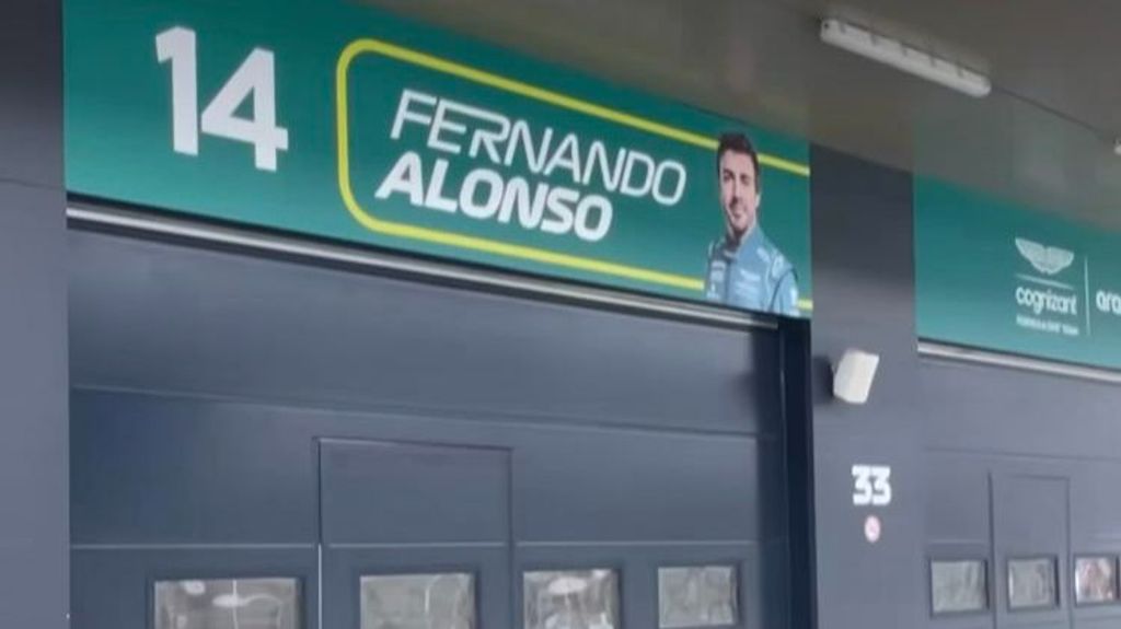 Fernando Alonso no para de recibir 'señales': le toca el garaje 33 y correr el Día del Padre