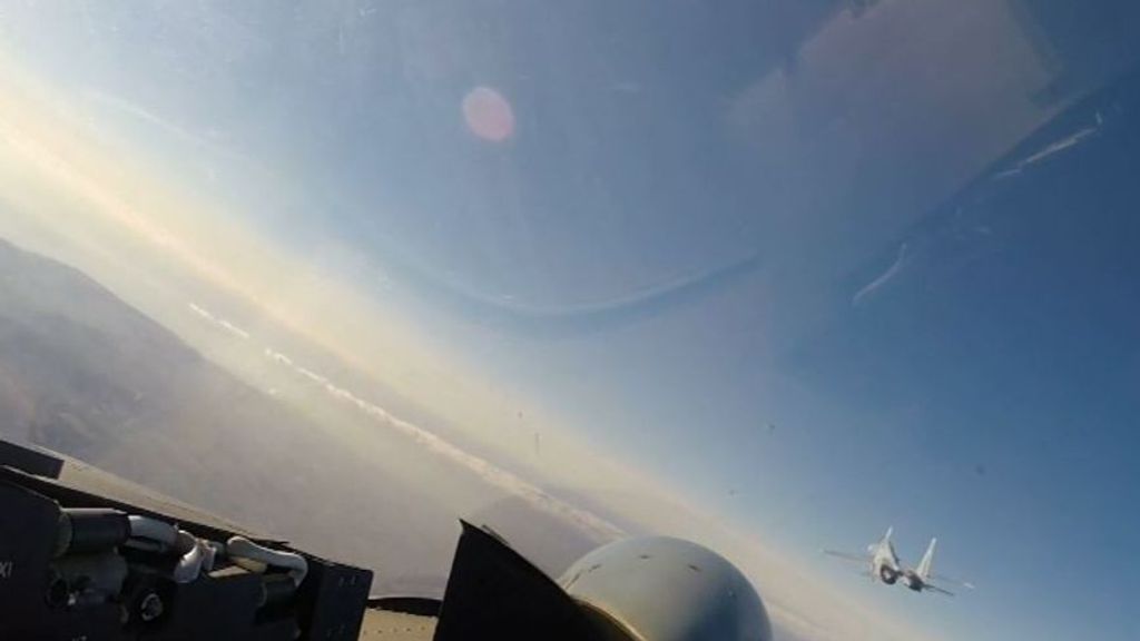 Impacta un dron de EEUU y un avión ruso sobre el mar Negro