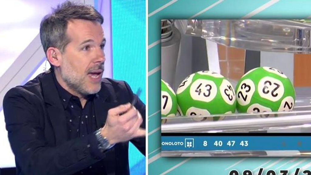 Javi Gómez responde a las sospechas de Risto Mejide sobre la coincidencia en los números de la lotería: “Si esperas que me una al Miguel Bosé de la Bonoloto, no”