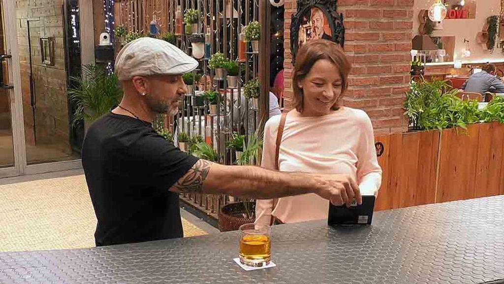 José y Soledad durante su cita en 'First Dates'