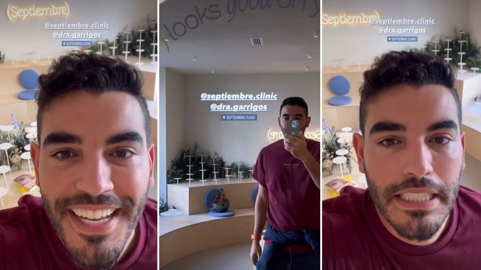 Adrián Blanch se ha sometido a un retoque estético en el rostro