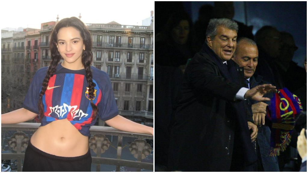 Burlas hacia el Barça por el elevado precio de la camiseta de Rosalía: "Lo hacen para pagar las multas"