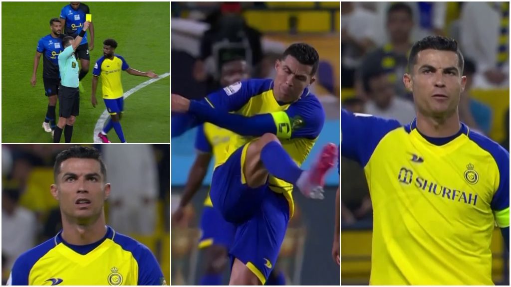 Cristiano Ronaldo no está cómodo en el Al-Nassr: enfado con el árbitro y por ser sustituido en Copa