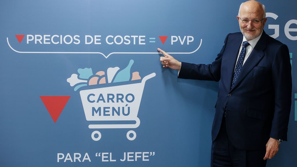 El presidente de Mercadona, Juan Roig, a 14 de marzo de 2023, en Paterna, Valencia, Comunidad Valenciana (España).