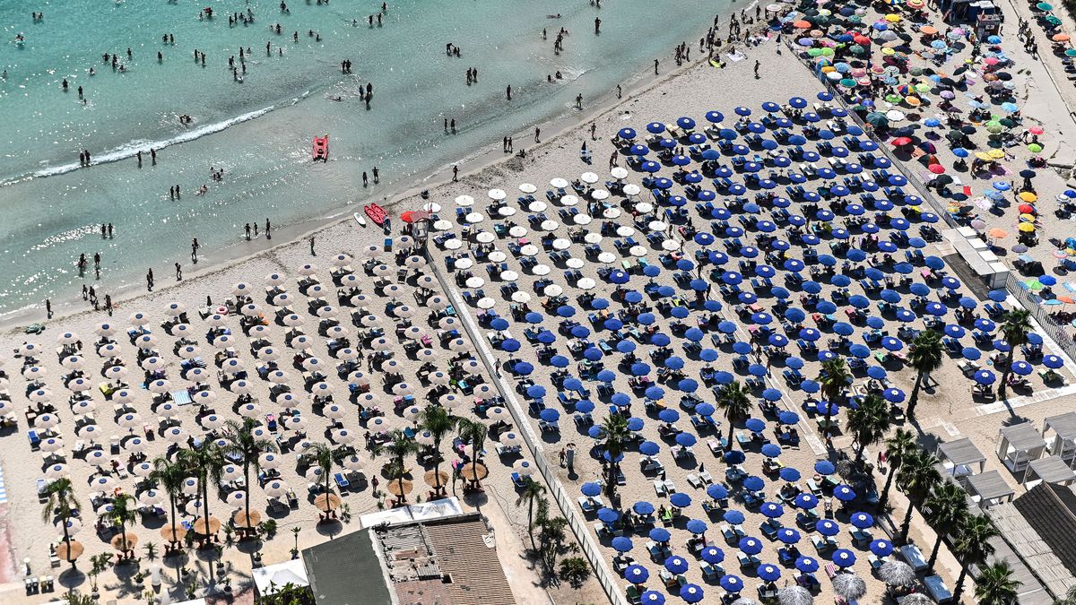 Fontane Bianche, en Siracusa, una de las zonas más turísticas de Sicilia.