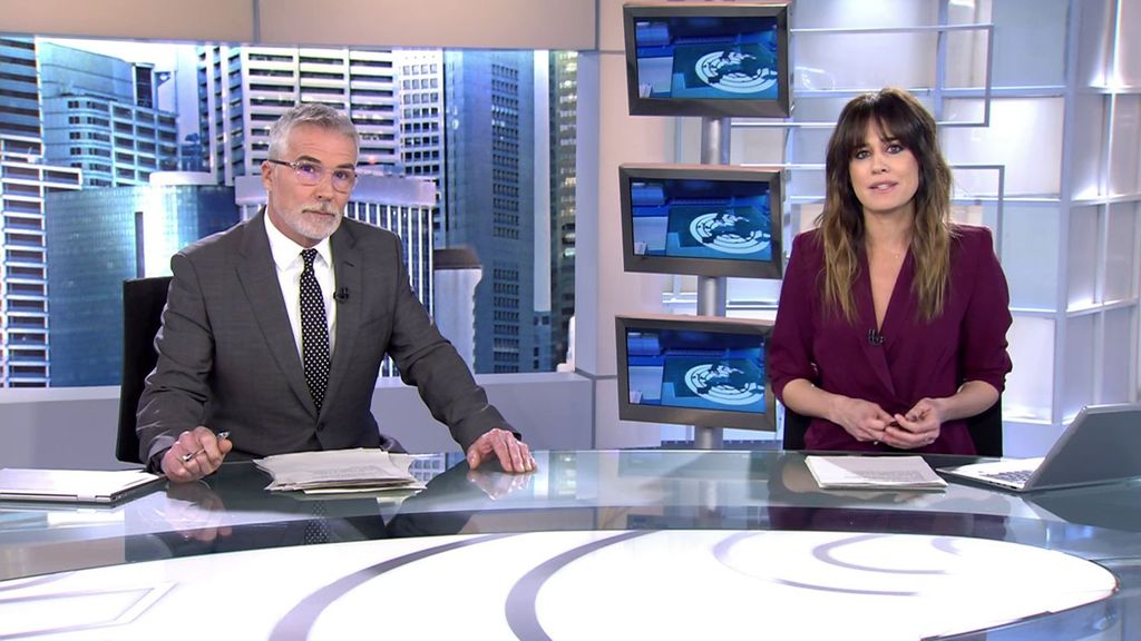Con David Cantero e Isabel Jiménez Informativos Telecinco 2023 Mediodía 15/03/2023
